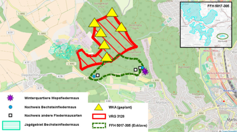 Windparkplanungen: Treisbacher Hardt und Görzhäuser Hof im Genehmigungsverfahren